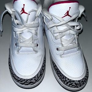 Boys Air Jordan 3 Sneakers